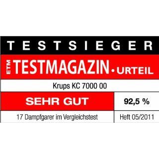 Krups KC 7000 Dampfgarer Küchenexperten, Testsieger Testmagazin 05