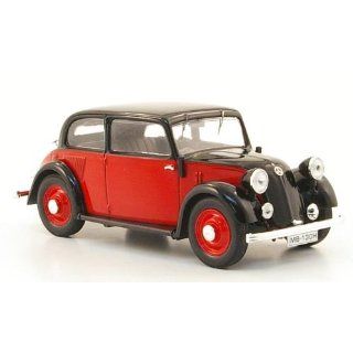 Mercedes 130 (W23), rot/schwarz, 1934, Modellauto, Fertigmodell, IXO 1