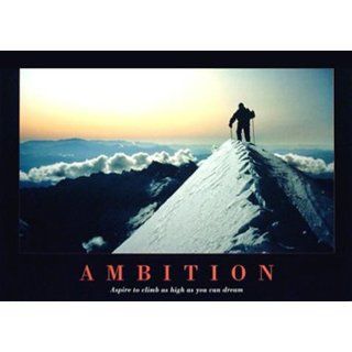 1art1 132 Motivation   Ambition   Climb as High Poster (91 x 61 cm