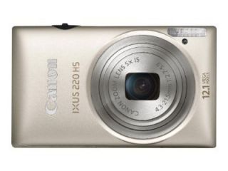 Canon IXUS 220 HS PowerShot ELPH 300 HS 12,1 MP Digitalkamera   Silber