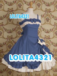 Classical Lolita Made Costume Cosplay~~Stunning Dress