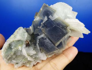 Fine Mineralien  FLUORIT, Baryt ,Sphalerit ~Jiangxi,China