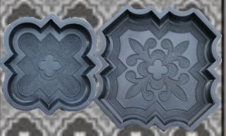 12 Schalungen für dekorative Orient Platten Nr.200