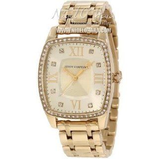 Juicy Couture Ladies Gold Tone Stainless Steel Bracelet Watch 1900974