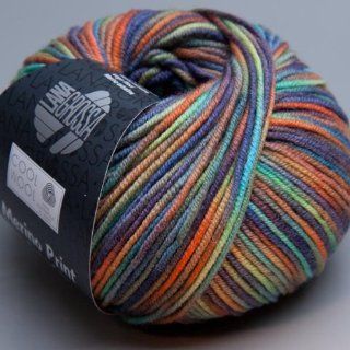 Lana Grossa Merino superfein Cool Wool 774 mixed colours 50g Wolle