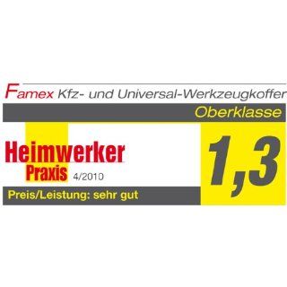 Famex 136 20 Universal Werkzeugkoffer 197 tlg. Baumarkt