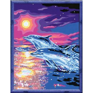 Ravensburger 28202   Delfine im Sonnenuntergang   Malen nach Zahlen