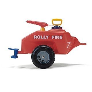 Rolly Toys 122967   RollyFire Feuerwehr Tankanhänger mit Pumpe, 75cm