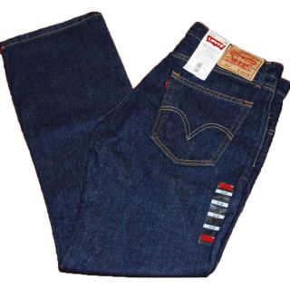 Levis 505 Jeans Jean RINSED INDIGO 0216 216 ZIPPER FLY