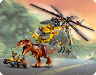 LEGO® DINO 5886 T Rex Transport Helikopter mit Zubehör   NEU