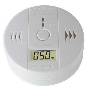 Stabo 51111 CO Alarm Kohlenmonoxid Melder mit LED Status Anzeige