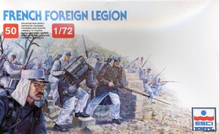 72 Figuren ESCI 237 French Foreign Legion Fremdenlegion