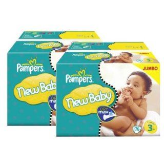 148 Stück PAMPERS, New Baby Jumbo Pack   New Born, Gr 3, 4 7 kg