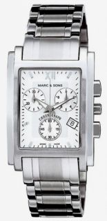 Schweizer Uhr   SWISS MADE Herrenuhr   ETA Chronograph MARC & SONS