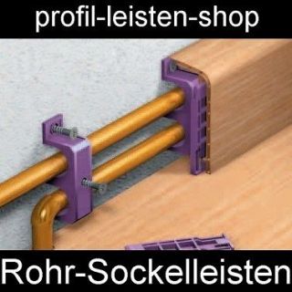 HEIZUNGS ROHR  SOCKELLEISTEN ROHR VERKLEIDU NG 3 DEKORE