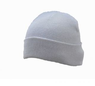NEW White Beanie/Woolly/Ski Winter Hat