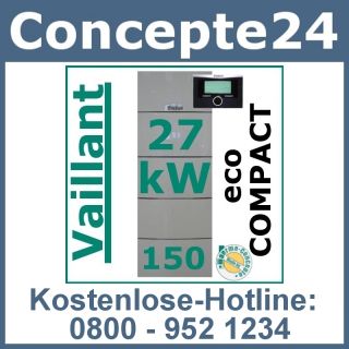 Vaillant ecoCompact VSC 246/3 5 27 370 Gas Brennwert Gastherme