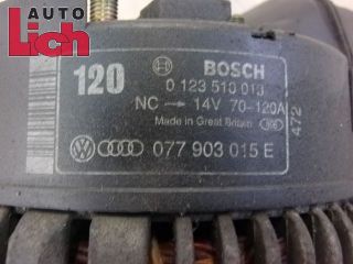 Audi A8 D2 4D BJ95 quattro 4,2 220KW Lichtmaschine Generator