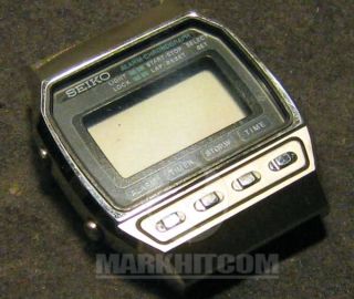 SEIKO A547 5040 LCD DIGI ALARM CHRONOGRAPH Watch rare NEW OLD STOCK