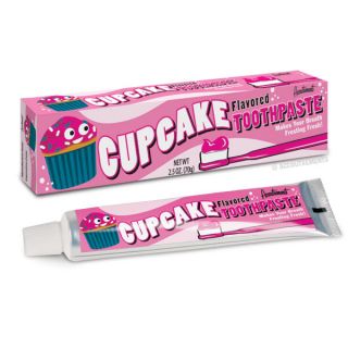 Cupcake Flavoured Vanilla Frosting Novelty Toothpaste Kitsch Kawaii
