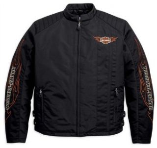 Harley Davidson Flames Nylon Jacket 98582 11VM Herren Outerwear
