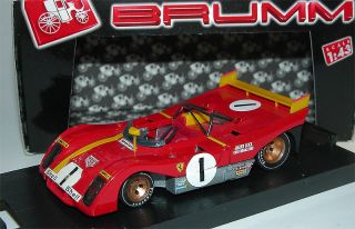 Brumm R 261, Ferrari 312 PB, Monza 1972, Ickx Regazzoni #1 , 1/43 OVP