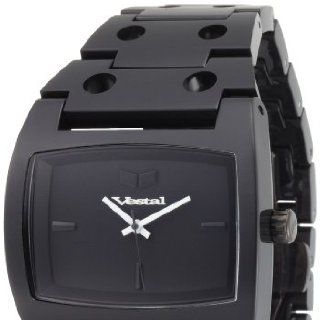 Vestal Unisex Armbanduhr Destroyer Plastic Analog Kunststoff schwarz