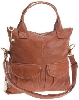 Fossil Modern Cargo Convertible Tote   Saddle Schuhe