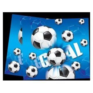 Procos 9631  Tischdecke Plastic 120 x 180 cm mit Fußball Motiv