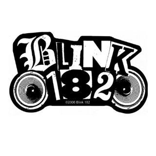Blink 182   Logo Cut Out [Patch/Aufnäher, Gewebt] [SP2026] 