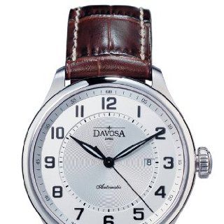 Davosa Herren Armbanduhr Analog Edelstahl Silber 16148316