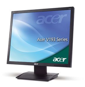Acer V193Abd 48,3 cm (19 Zoll) 43 TFT Monitor DVI (Kontrast dyn. 10
