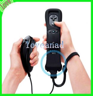 Nintendo Wii Remote & Nunchuck Controller + Charger+ 2x 2800mAh