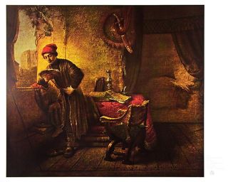 VAN RIJN Rembrandt Harmensz~Der Student~49x61cm