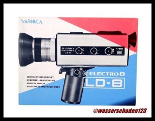 Bedienungsanleitung YASHICA ELECTRO 8 LD 8 Filmkamera Anleitung (X268