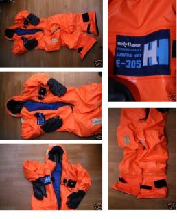 Unbenutzter Helly Hansen Survival Suit E 305 Immersion