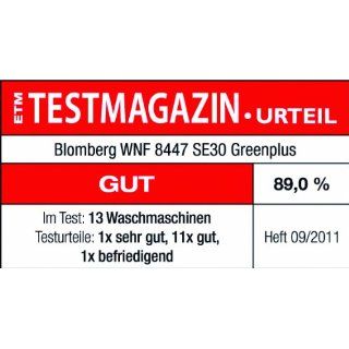 Blomberg WNF 8447 SE30 Waschmaschine / A+++B / 1400 UpM / 8 kg / 0.849