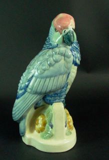 grosser Papagei   Keramik Wien 1910/20