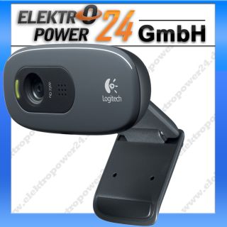 Logitech HD Audio Webcam C270 mit Mickrofon USB Videogespraeche 3