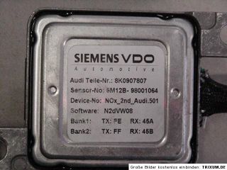 Audi VW Steuergerät NOX Sensor Lambdasonde 8K0907807