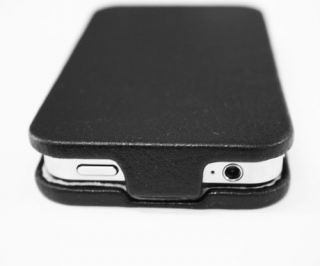 iPhone 4G Handy Leder Tasche Etui Hülle Cover Leather Flip Case Bag