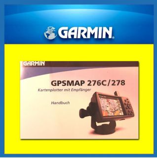 Deutsche Anleitung Handbuch für Garmin GPSMAP 276C 278