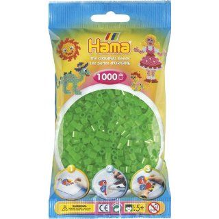 HAMA 207 37   Perlen neon grün, 1000 Stück Spielzeug