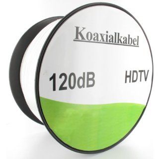Transmedia KHC202 100RL TV/Sat koaxiales Antennenkabel 