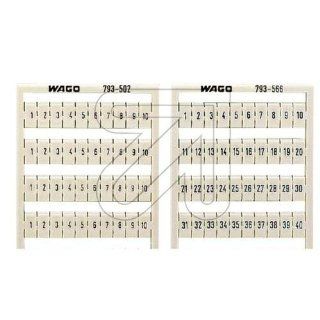 WAGO Bezeichn.karten unbedruckt 209 501 Elektronik