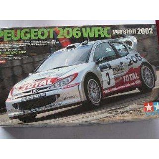 PEUGEOT 206 WRC 2003 PANIZZI RALLY BAUSATZ KIT 1/24 TAMIYA MODELLAUTO