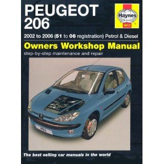 Peugeot 206 Petrol and Diesel Service and Repair Manual 2002 to 2006