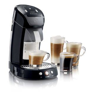 Philips HD7850/60 Senseo Latte Select Kaffeepadmaschine schwarzvon