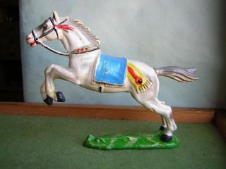 DDR Indianer Pferd 304 Fa Hopf Lisanto 1 24 7cm Figur Reitpferd