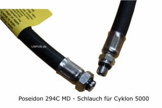 MD Schlauch Poseidon 294C CYKLON 300 / 5000 90cm Neu v. FH.